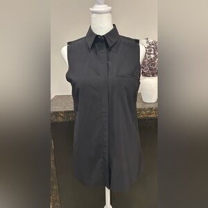 ⭐️$3/20 Athleta Urbanite II Top | Sleeveless Collared Button-Front | XS Tall